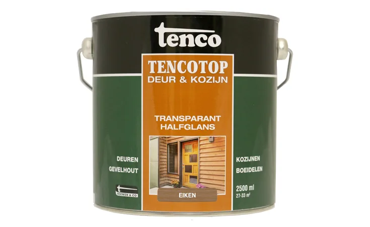 Tenco Tencotop deur & kozijn transparant Kozijn Transparant Eiken 2.5 L