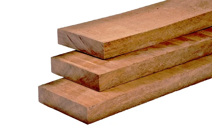 80x200mm Okan Hit & Miss Geschaafde balk (3,00m)