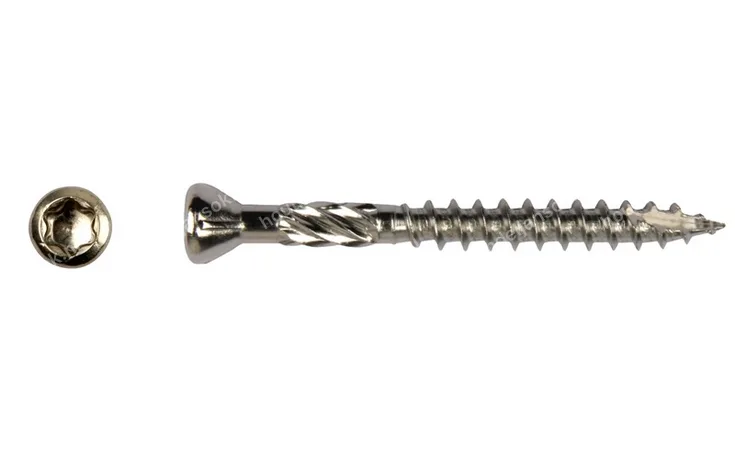 Hardhoutschroef 5,0 x 80 mm Torx (T25) – PFS+ RVS C2 (AISI 410), 200 stuks (0,08m)