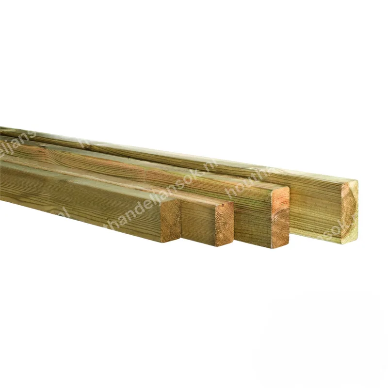 50x150mm Geïmpregneerde Fijnbezaagde Grenen Balk (3,00m)