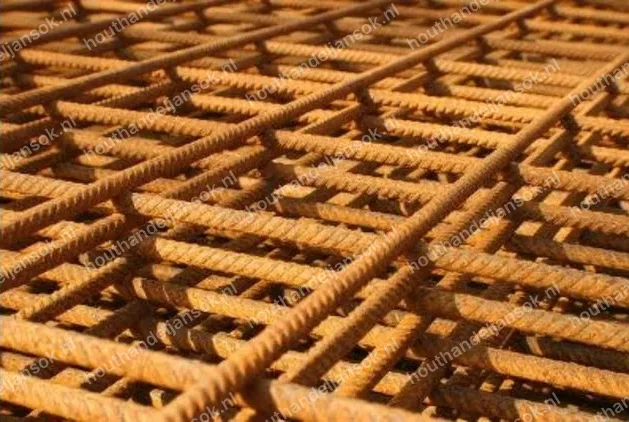 200x300cm Roest Gaasmat | Maas 15x15cm | 5mm (1,80m)