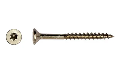 RVS Spaanplaatschroef 4,00x70 mm Torx (T20) - A2 Inox