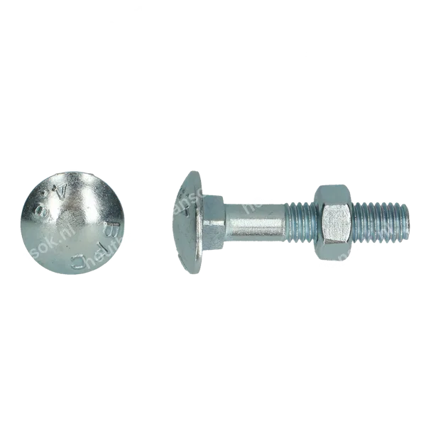 Slotbout M12x300 mm verzinkt – per stuk (0,30m)