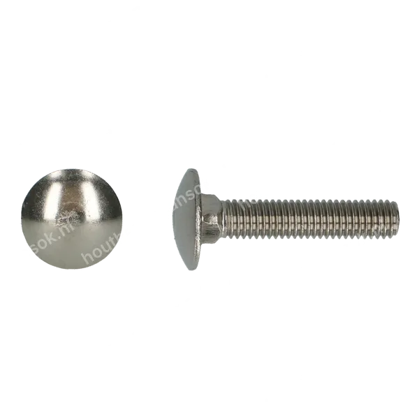 Slotbout M10x150 mm rvs a2 – per stuk (0,15m)