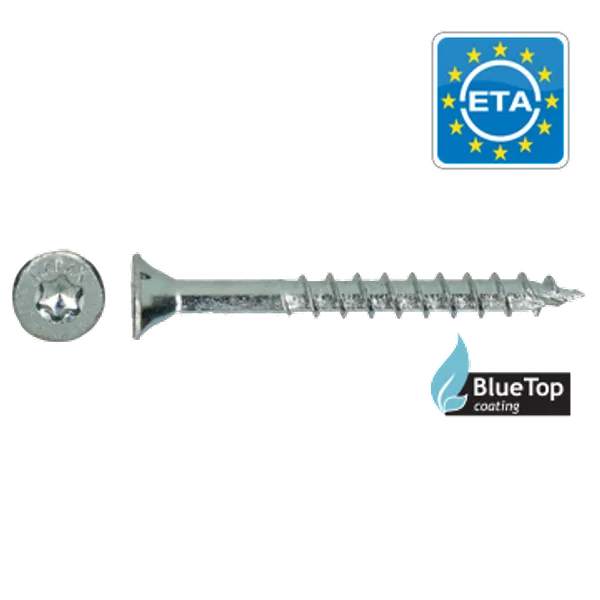 HAPAX houtschroef 5.0x100 mm Torx THA verzinkt - PGB Europe