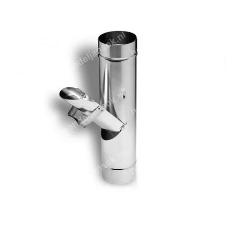 Zinken Regentonklep Ø80 – 400 mm mof/spie met KOMO-keur (0,08m)