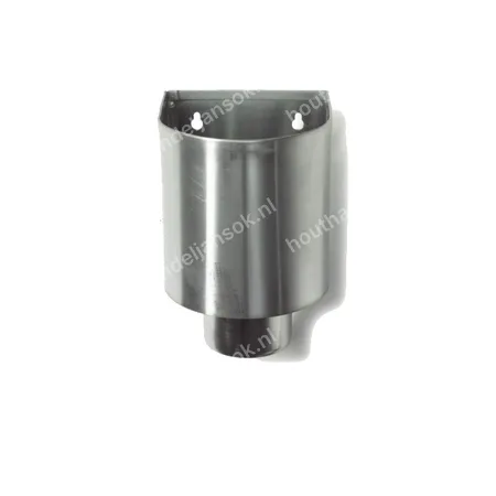 Zinken Vergaarbak Mini Ø80 mm – A-kwaliteit titaanzink, KOMO-keur, esthetische HWA opvangbak (0,14m)