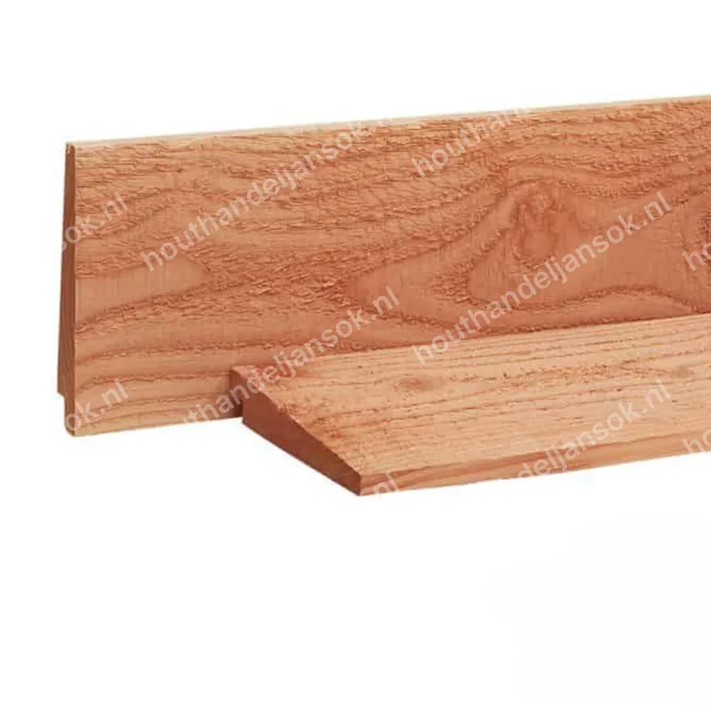 27x195mm Douglas Zweeds Rabat (3,00m) – Werkende Breedte 18cm