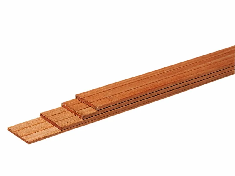 15x145mm Keruing Geschaafde Schuttingplank (3,65m)