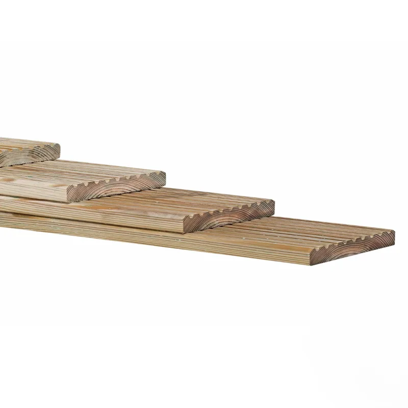 28x145mm Geïmpregneerde Grenen Vlonderplank (3,00m)