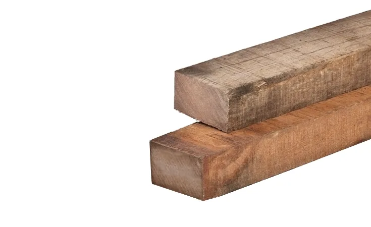 50x80mm Okan Hit & Miss Geschaafde balk (2,50m)