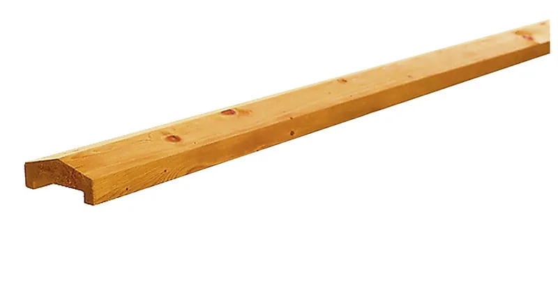 19x70mm Geïmpregneerde Afdekkap, Sponning 52mm (1,80m)