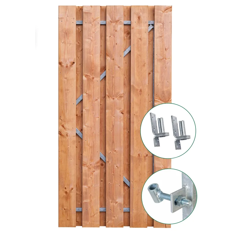 Douglas  Plankendeur op Verstelbaar Stalen Frame (100 x 190 cm) (1,90m)