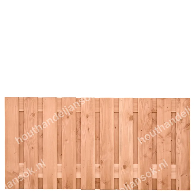 21-planks Douglas Tuinscherm (180x180cm) (1,80m)
