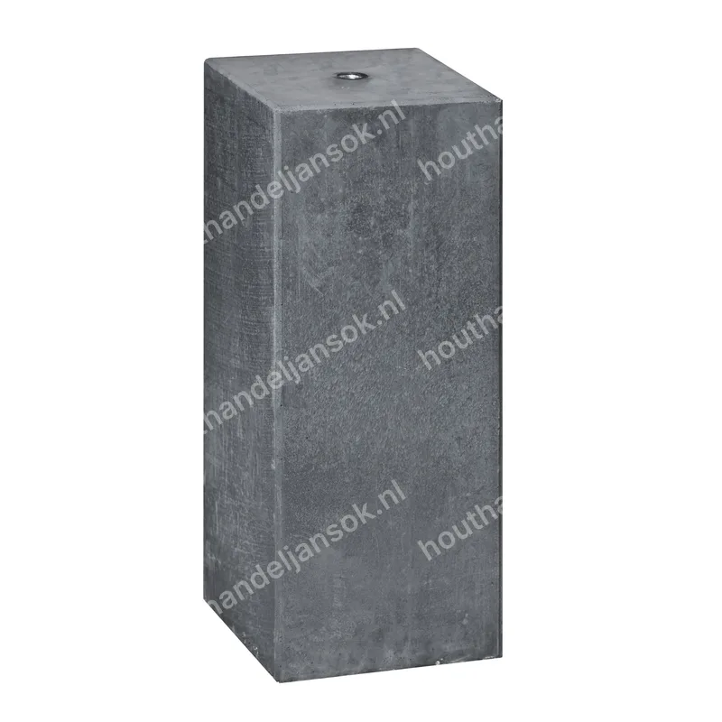 20x20x50cm Antraciete betonpoer M20