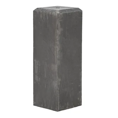 18x18x50cm Antraciete betonpoer M20