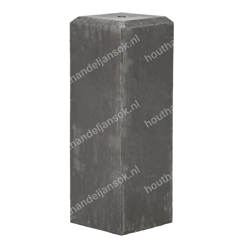 18x18x50cm Antraciete betonpoer M20 (0,50m)