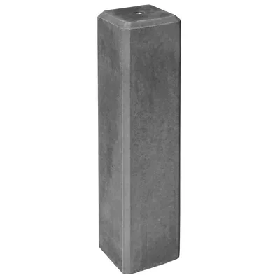 15x15x60cm Antraciete betonpoer M20