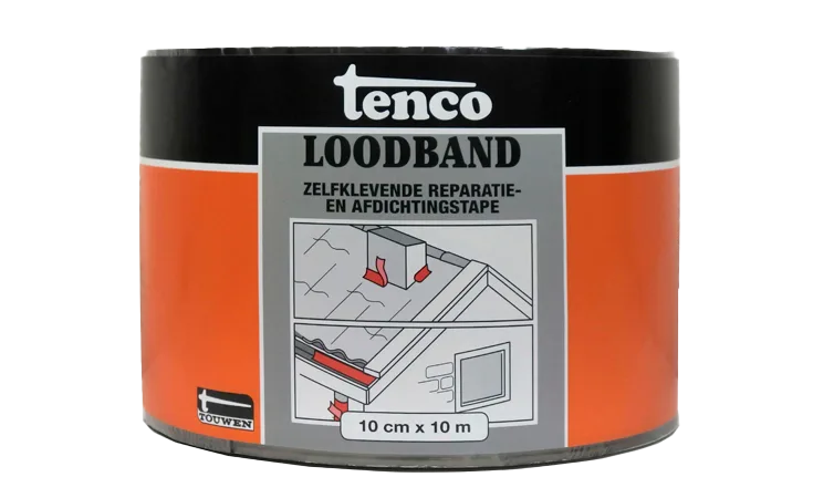 tenco loodband zelfklevend 10 cm. x 10 m.