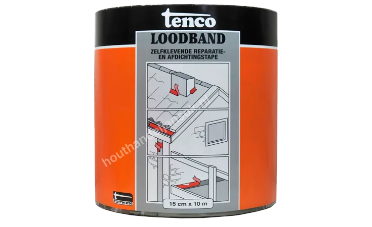Loodband zelfklevend 15,0 cm. x 10 meter