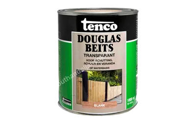 Douglasbeits blank transparant 1,0 liter