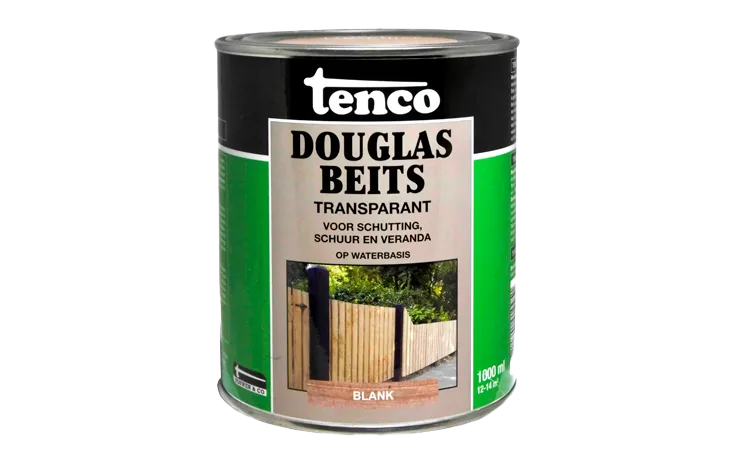 Douglasbeits blank transparant 1,0 liter