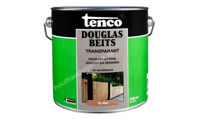 Douglasbeits blank transparant 2,5 liter