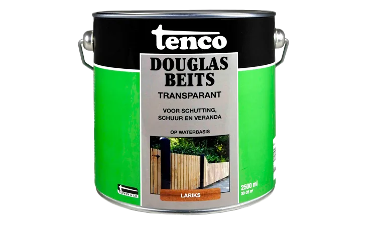 tenco douglasbeits transparant larix 2,5 l.