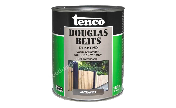 Douglasbeits antraciet dekkend 1,0 liter