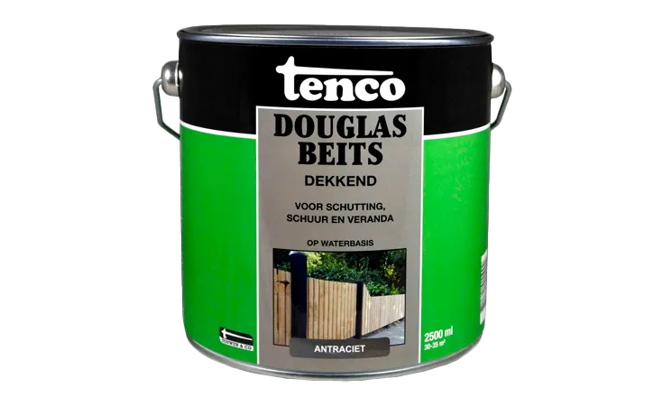tenco douglasbeits dekkend antraciet 2,5 l.