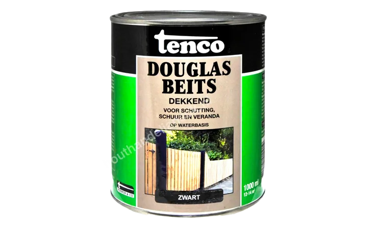 Douglasbeits zwart dekkend 1,0 liter
