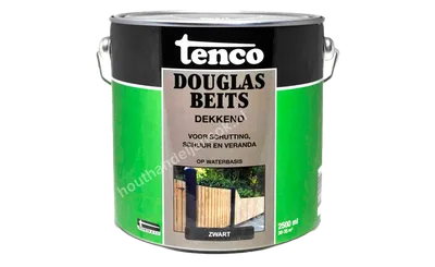 Douglasbeits zwart dekkend 2,5 liter
