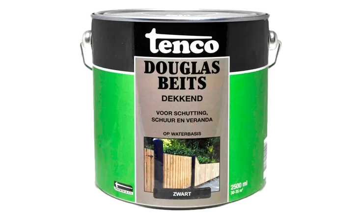 tenco douglasbeits dekkend zwart 2,5 l.