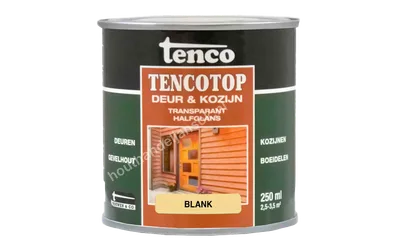 Tencotop blank transparant 0,25 liter