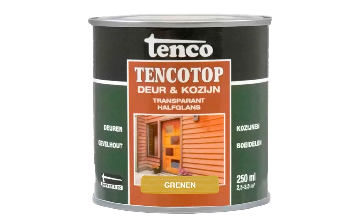 Tencotop deur & kozijn transparant grenen 0,25 l.