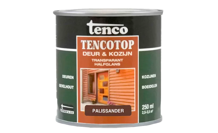 Tencotop deur & kozijn transparant paliss. 0,25 l.