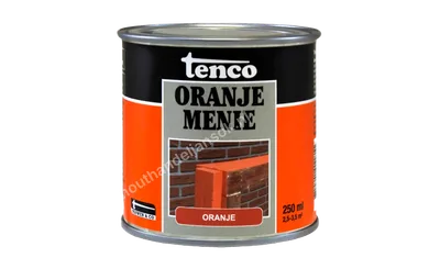 Oranje menie dekkend 0,25 liter