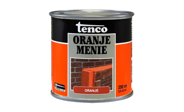 tenco menie oranje 0,25 l.