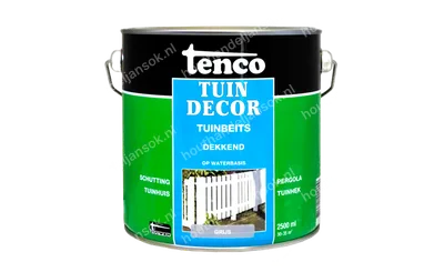 Tuindecor grijs dekkend 2,5 liter