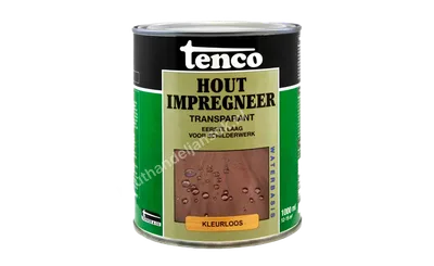 Impregneer blank transparant 1,0 liter