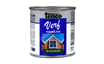 Tencoverf rijtuiggroen dekkend hoogglans 0,25 liter