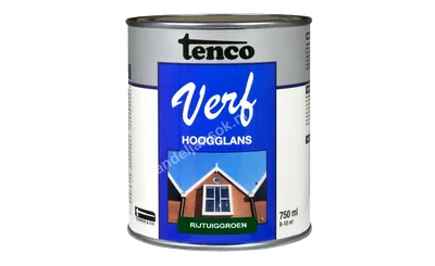 Tencoverf rijtuiggroen dekkend hoogglans 0,75 liter
