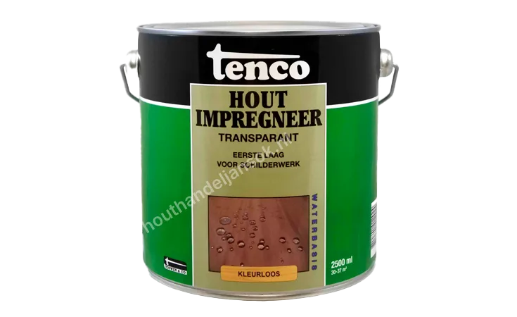 Impregneer blank transparant 2,5 liter