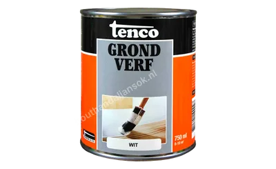 Grondverf wit dekkend 0,75 liter