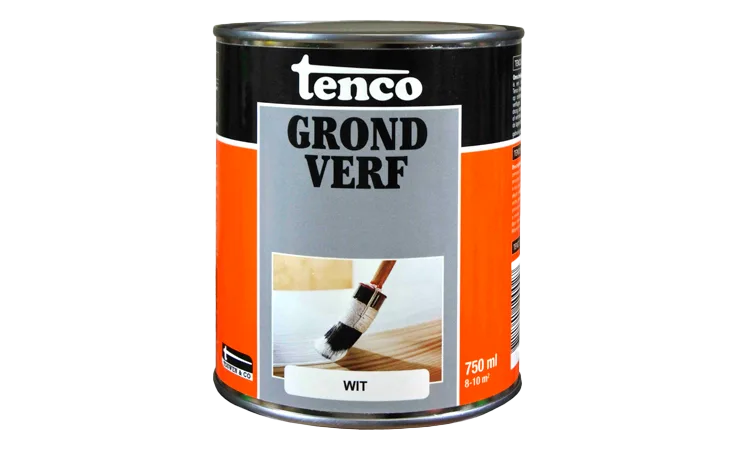 tenco grondverf wit 0,75 l.