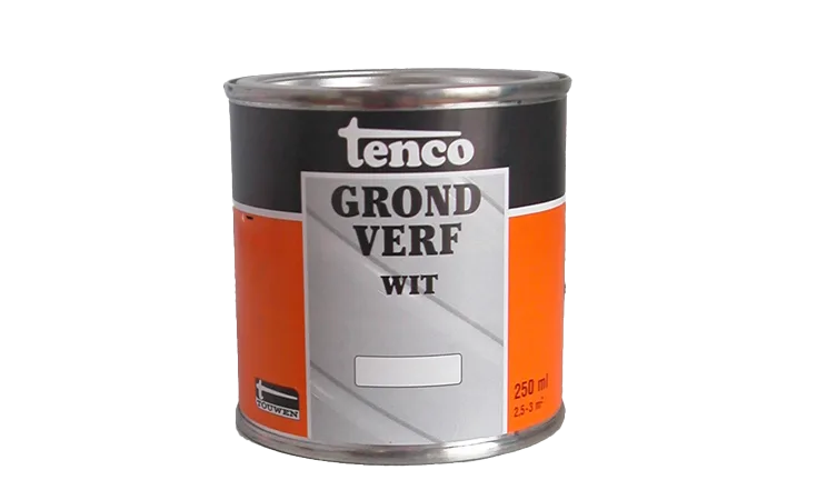 tenco grondverf wit 0,25 l.