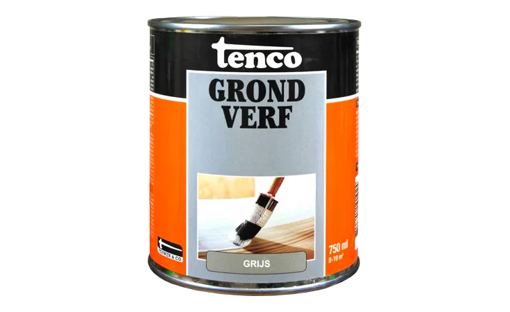 tenco grondverf grijs 0.75 l.