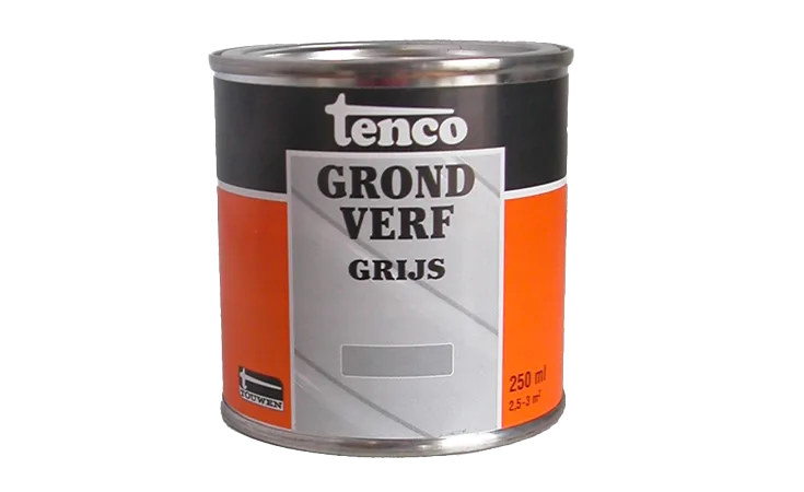 tenco grondverf grijs 0,25 l.