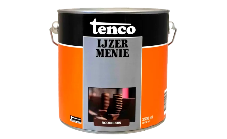tenco ijzermenie roodbruin 2,5 l.