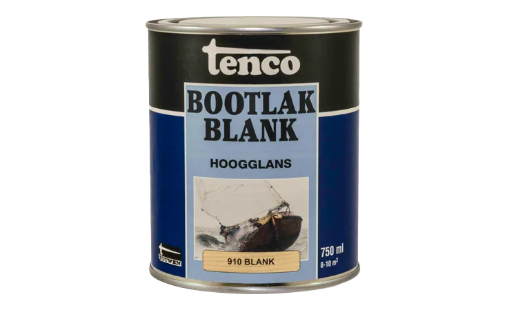 tenco bootlak transparant hoogglans blank 0,75 l.